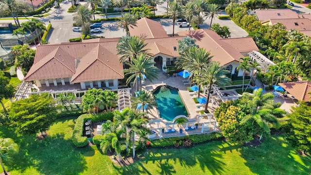 2373 NW 25th Way, Boca Raton, FL 33434 - view from above of property with a pool