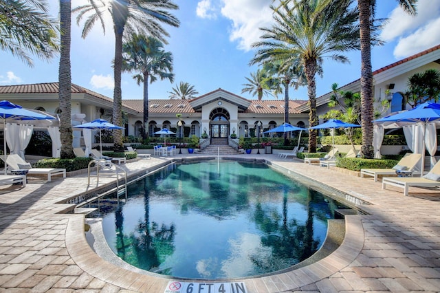 2373 NW 25th Way, Boca Raton, FL 33434 - community pool featuring a patio area and french doors