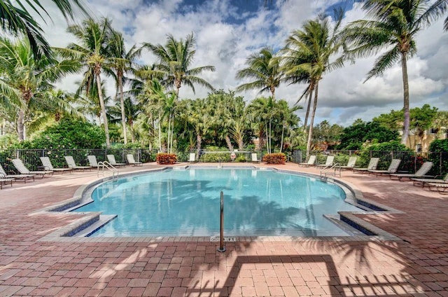 7359 Briella Dr, Boynton Beach, FL 33437 - community pool featuring a patio area