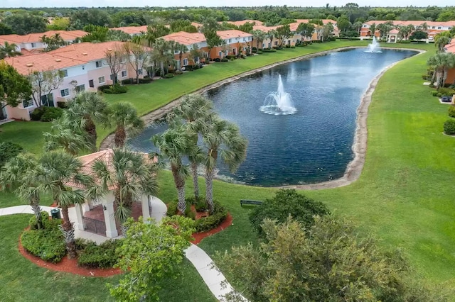 7359 Briella Dr, Boynton Beach, FL 33437 - aerial view of residential area featuring a large body of water