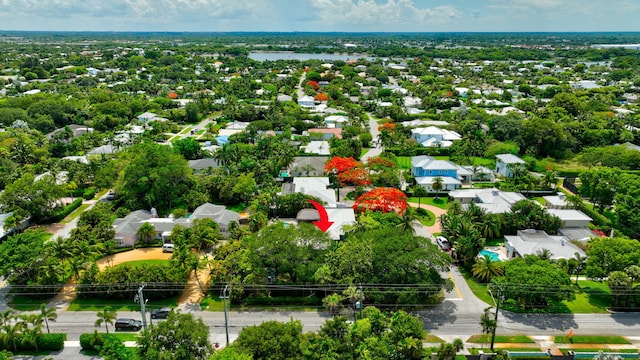 1220 N Swinton Ave, Delray Beach, FL 33444 - aerial perspective of suburban area