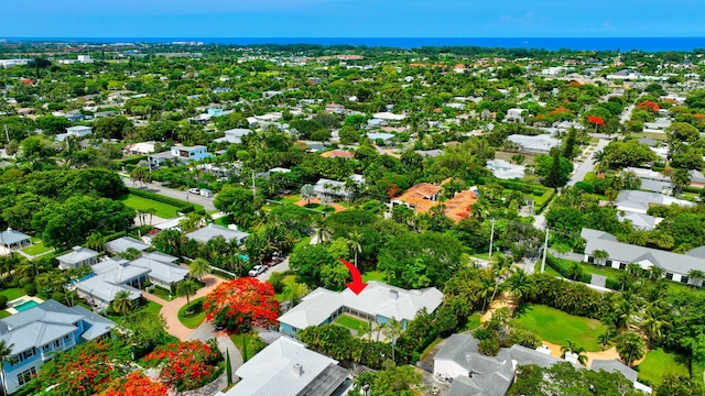 1220 N Swinton Ave, Delray Beach, FL 33444 - aerial perspective of suburban area