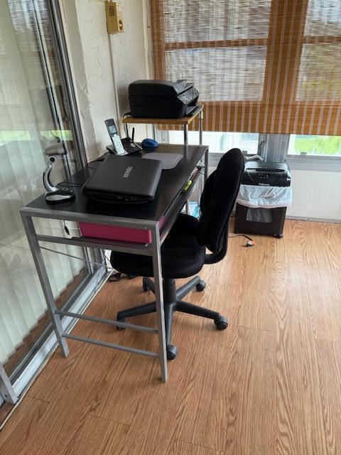 725 Lori Dr Unit 313, Palm Springs, FL 33461 - home office featuring wood finished floors