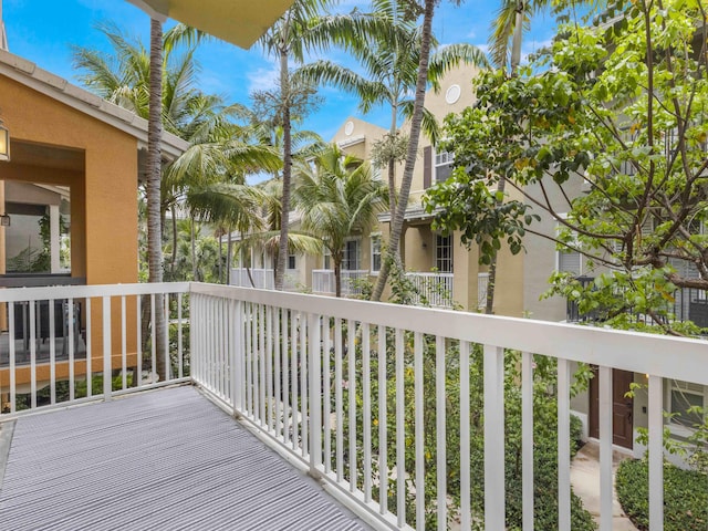 110 W Coda Cir Unit 110, Delray Beach, FL 33444 - view of wooden terrace