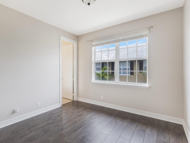 110 W Coda Cir Unit 110, Delray Beach, FL 33444 - empty room featuring baseboards and wood finished floors