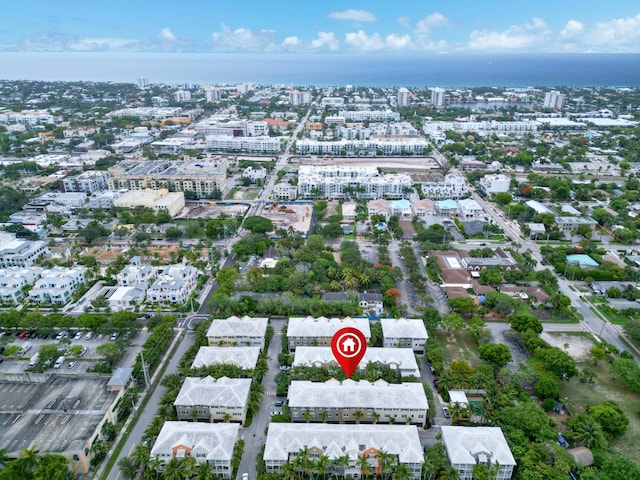 110 W Coda Cir Unit 110, Delray Beach, FL 33444 - aerial view of property and surrounding area featuring nearby urban area
