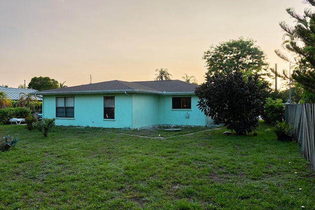 2511 SE Marius St, Port Saint Lucie, FL 34953 - rear view of house featuring stucco siding