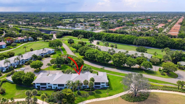3946 Quail Ridge Dr N, Boynton Beach, FL 33436 - aerial view of residential area featuring a local golf course