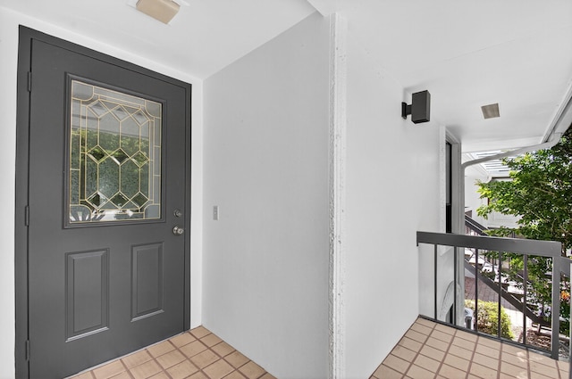 3946 Quail Ridge Dr N, Boynton Beach, FL 33436 - doorway to property with stucco siding
