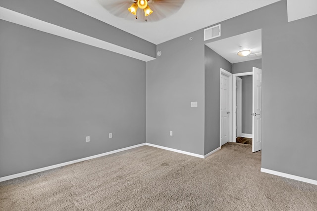 4903 Midtown Ln Unit 3114, Palm Beach Gardens, FL 33418 - unfurnished room featuring ceiling fan and carpet flooring