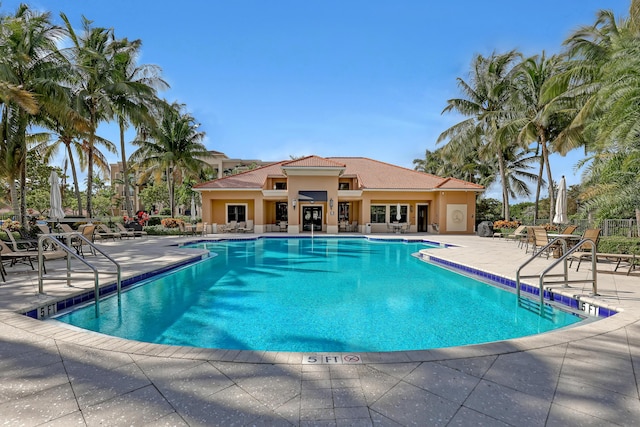 4903 Midtown Ln Unit 3114, Palm Beach Gardens, FL 33418 - community pool featuring a patio