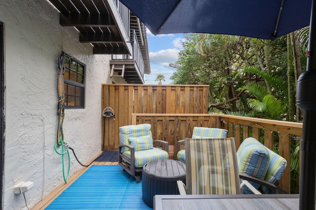 200 S Ocean Blvd Unit B-135, Delray Beach, FL 33483 - view of wooden deck