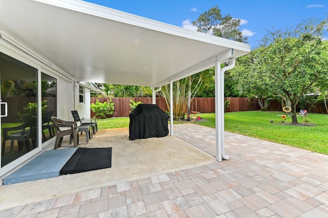 522 Evergreen Dr, Lake Park, FL 33403 - view of patio / terrace featuring area for grilling