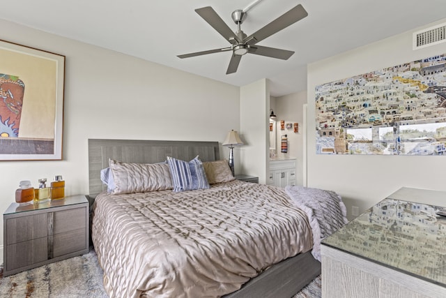 12829 Briarlake Dr Unit 102, Palm Beach Gardens, FL 33418 - bedroom featuring a ceiling fan