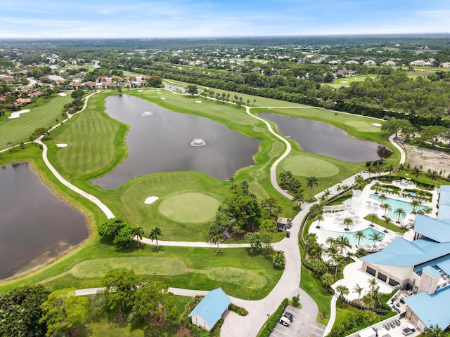 12829 Briarlake Dr Unit 102, Palm Beach Gardens, FL 33418 - aerial overview of property's location with a large body of water, a golf club, and nearby suburban area