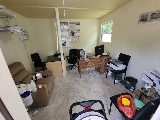 12845 NE 4th Ave, North Miami, FL 33161 - office space featuring marble finish floors and a wall mounted AC