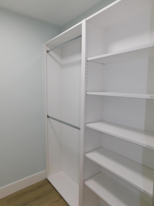 889 SW Balmoral Trce, Stuart, FL 34997 - spacious closet with wood finished floors