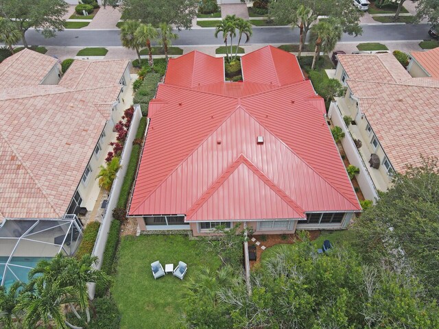 889 SW Balmoral Trce, Stuart, FL 34997 - aerial view of property and surrounding area