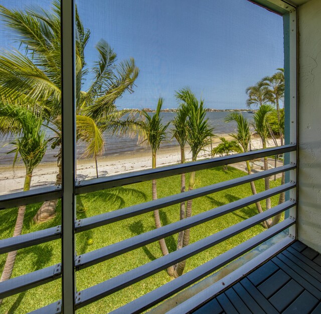 1428 S Lakeside Dr Unit 31, Lake Worth Beach, FL 33460 - view of balcony