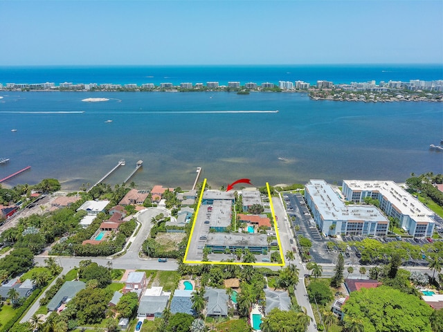 1428 S Lakeside Dr Unit 31, Lake Worth Beach, FL 33460 - drone / aerial view of a large body of water