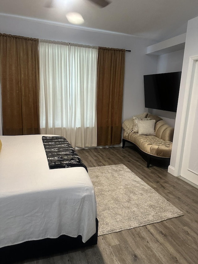 1583 SW Harbour Isles Cir Unit 57, Port Saint Lucie, FL 34986 - bedroom featuring wood finished floors