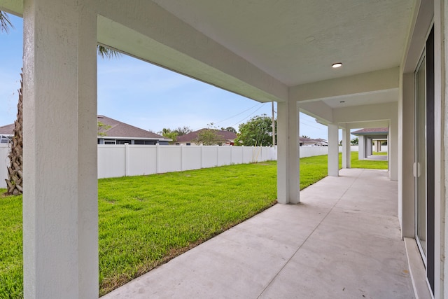 4037 SW Port St Lucie Blvd, Port Saint Lucie, FL 34953 - view of yard featuring a patio