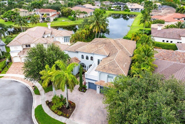 16370 Via Fontana, Delray Beach, FL 33484 - aerial view of residential area featuring a large body of water