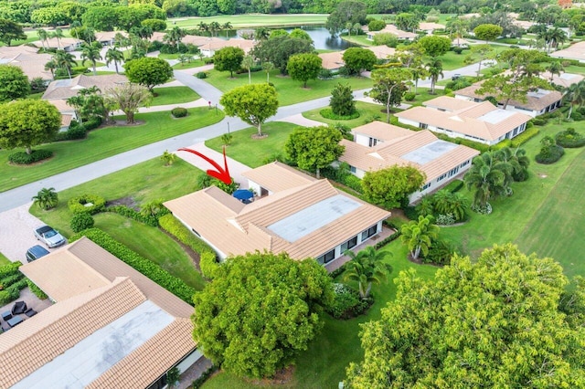 4483 Meadowlark Ln, Boynton Beach, FL 33436 - aerial perspective of suburban area featuring a nearby body of water