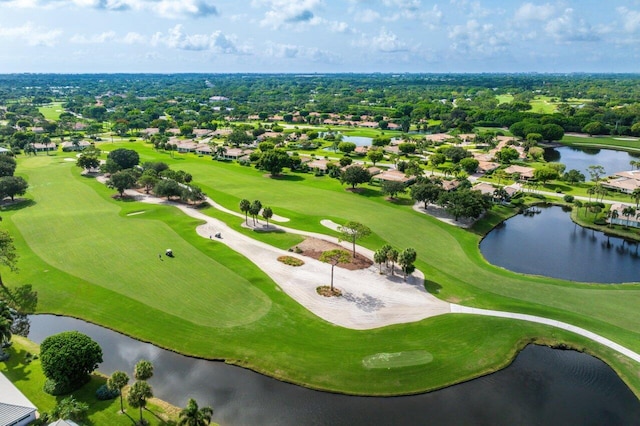 4483 Meadowlark Ln, Boynton Beach, FL 33436 - aerial view of residential area featuring a nearby body of water and a local golf course