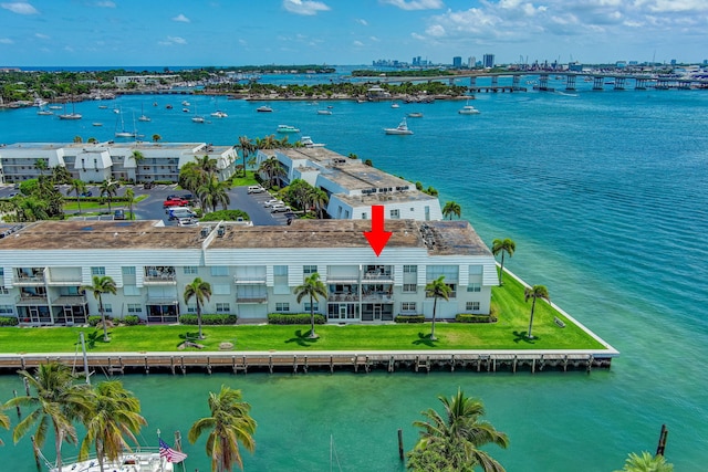 1030 Sugar Sands Blvd Unit 367, Singer Island, FL 33404 - drone / aerial view of a large body of water and a notable bridge