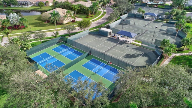 9066 Bay Harbour Cir, West Palm Beach, FL 33411 - drone / aerial view of a large body of water