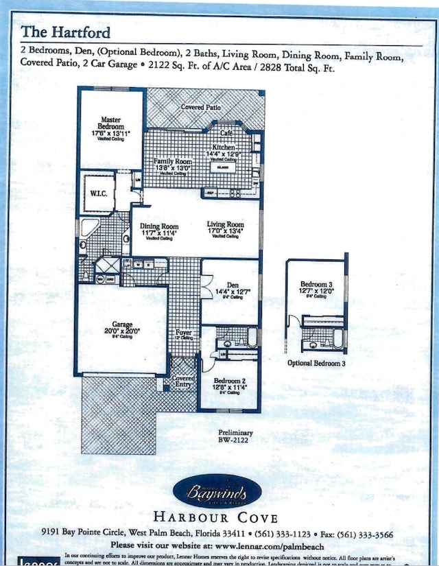 9066 Bay Harbour Cir, West Palm Beach, FL 33411 - home floor plan