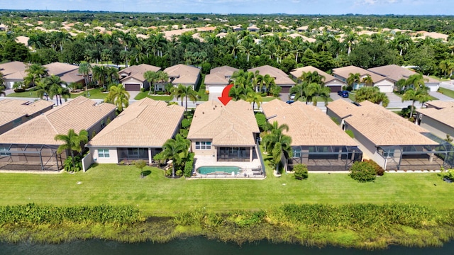 8680 Carmel Mountain Way, Boynton Beach, FL 33473 - aerial view of residential area with a nearby body of water