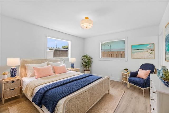 533 Riverside Dr, Palm Beach Gardens, FL 33410 - bedroom with light wood finished floors