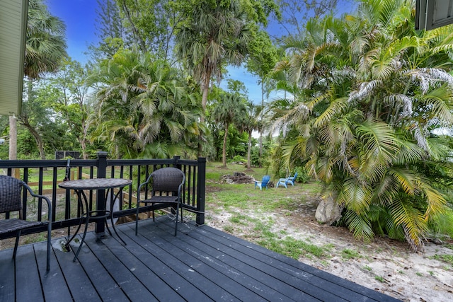 17069 81st Ln N, Loxahatchee, FL 33470 - view of wooden terrace
