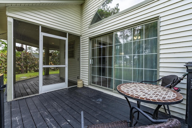 17069 81st Ln N, Loxahatchee, FL 33470 - deck with a sunroom