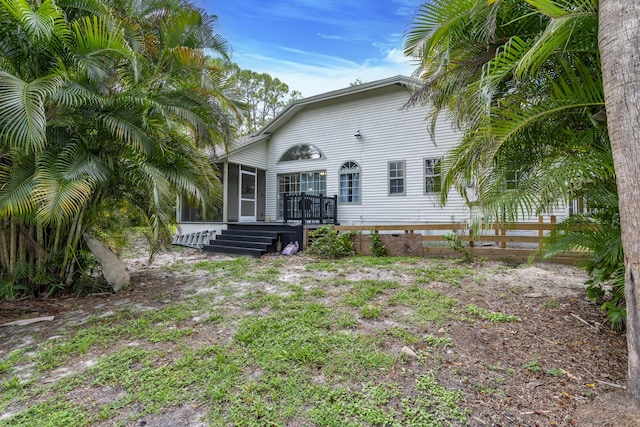 17069 81st Ln N, Loxahatchee, FL 33470 - view of rear view of house