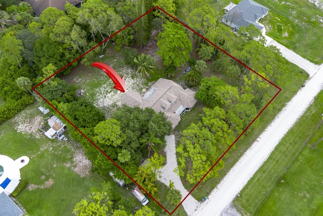 17069 81st Ln N, Loxahatchee, FL 33470 - aerial view of property's location featuring property boundaries highlighted