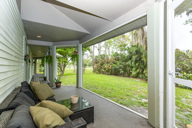 17069 81st Ln N, Loxahatchee, FL 33470 - porch featuring a yard