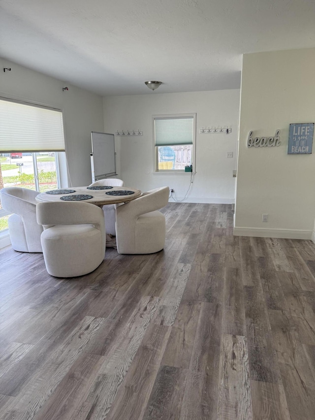 408 S 9th St, Lantana, FL 33462 - living area with wood finished floors