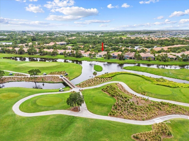 9926 SW Nuova Way, Port Saint Lucie, FL 34986 - aerial view of residential area with a nearby body of water and a golf course