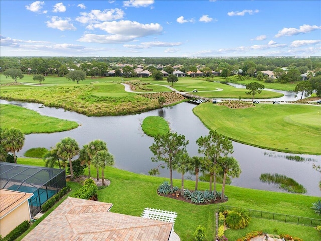 9926 SW Nuova Way, Port Saint Lucie, FL 34986 - bird's eye view of a large body of water and a local golf course