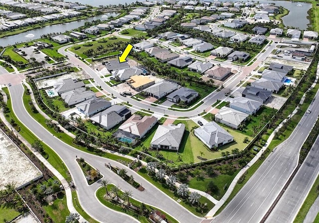 10705 Stellar Cir Unit 56, Palm Beach Gardens, FL 33412 - aerial overview of property's location with nearby suburban area and a large body of water