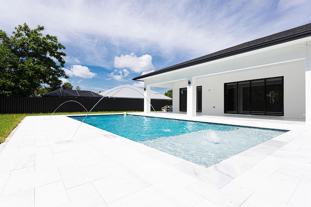 640 Marshall Rd, West Palm Beach, FL 33413 - view of pool with a patio and a fenced backyard