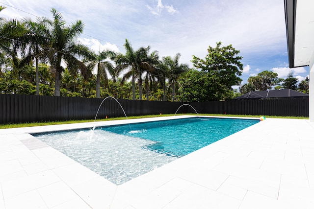 640 Marshall Rd, West Palm Beach, FL 33413 - view of pool featuring a fenced backyard and a patio