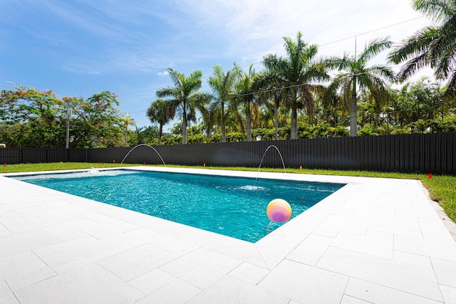 640 Marshall Rd, West Palm Beach, FL 33413 - view of pool featuring a patio area and a fenced backyard