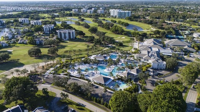 20310 Fairway Oaks Dr Unit 161, Boca Raton, FL 33434 - aerial view of property's location with a golf course and a large body of water