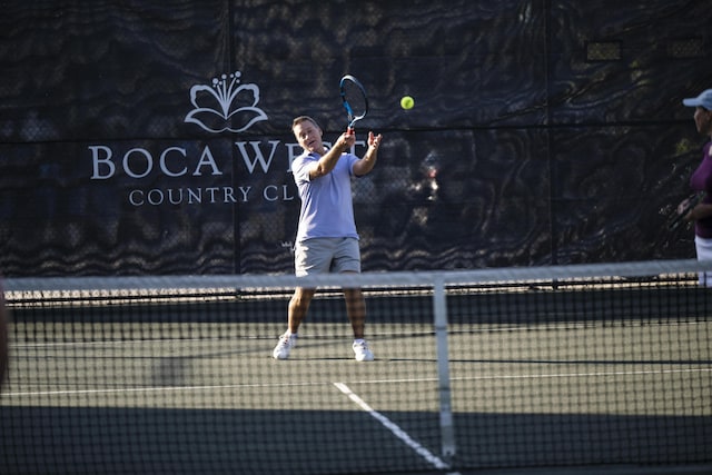 20310 Fairway Oaks Dr Unit 161, Boca Raton, FL 33434 - view of tennis court