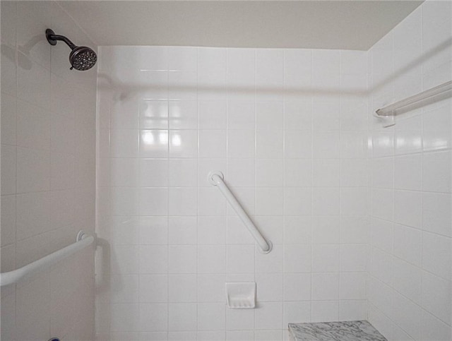1590 S 42nd Cir Unit 106, Vero Beach, FL 32967 - bathroom with tiled shower