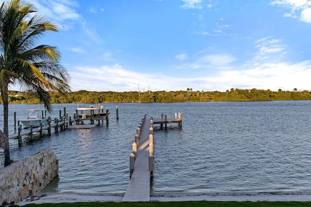 18119 SE Federal Hwy, Tequesta, FL 33469 - dock area featuring a water view